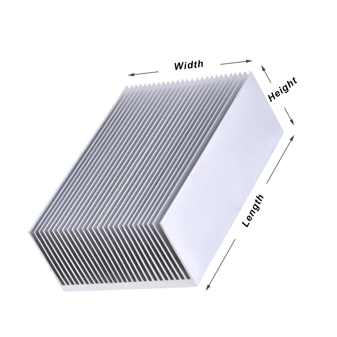DIY Cooler Aluminum Heatsink G - đánh giá và giá Heatsink
