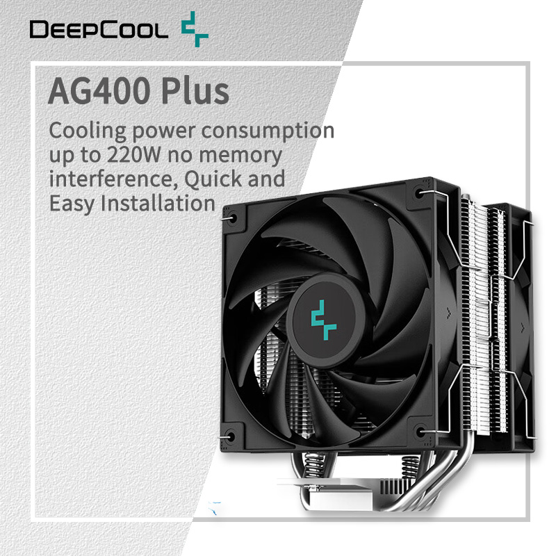 DEEPCOOL AG400 4 Heat pipes Du - đánh giá và giá Cpu Heatsink