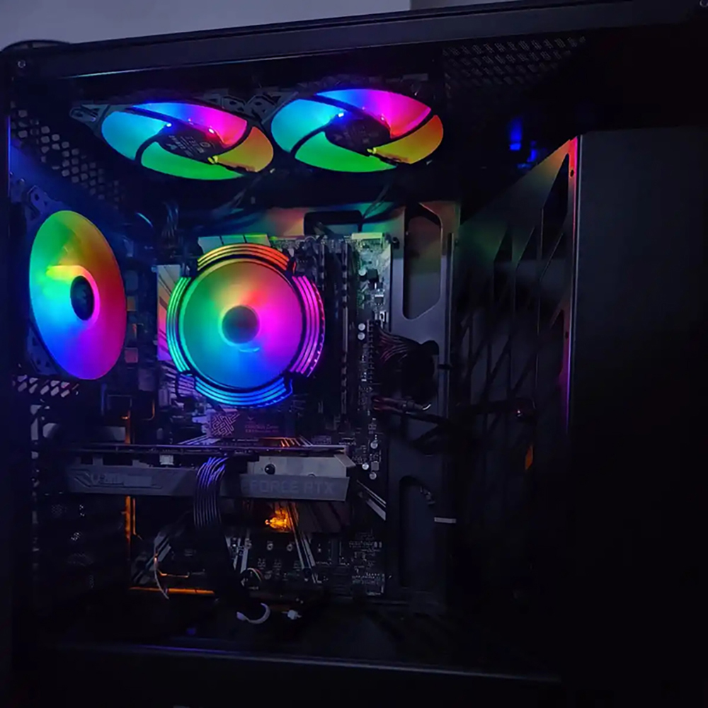 4 Heat Pipes RGB CPU Cooler 4P - đánh giá và giá Cpu Heatsink