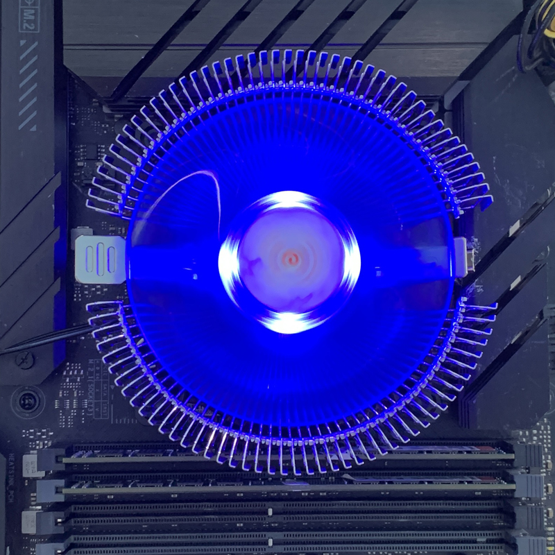 CPU Air-cooled Cooler LED Cool - đánh giá và giá Cpu Heatsink