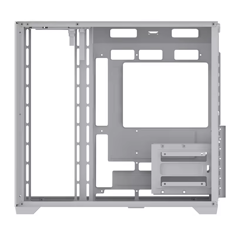 White PC Case Chassis Full Tow - đánh giá và giá Cpu Fan