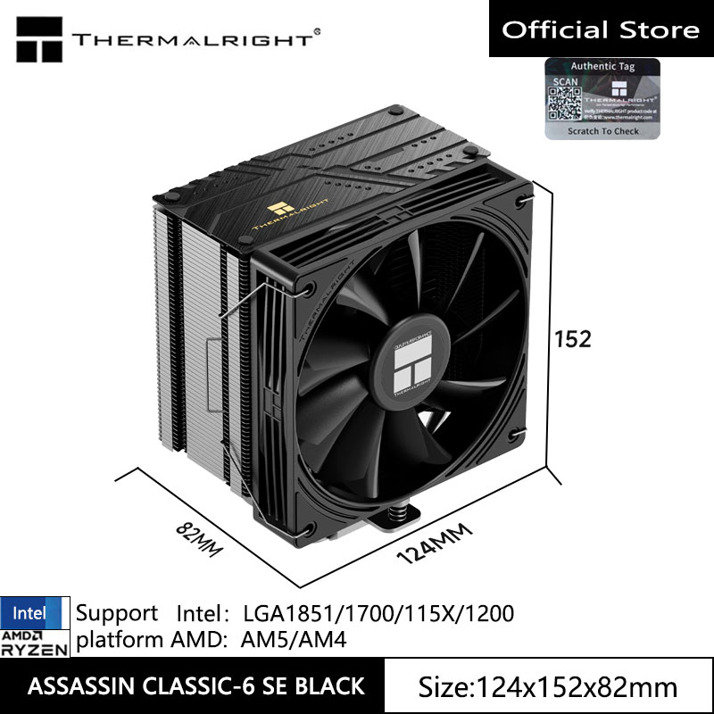 Thermalright ASSASSIN CLASSIC- - đánh giá và giá Cpu Heatsink