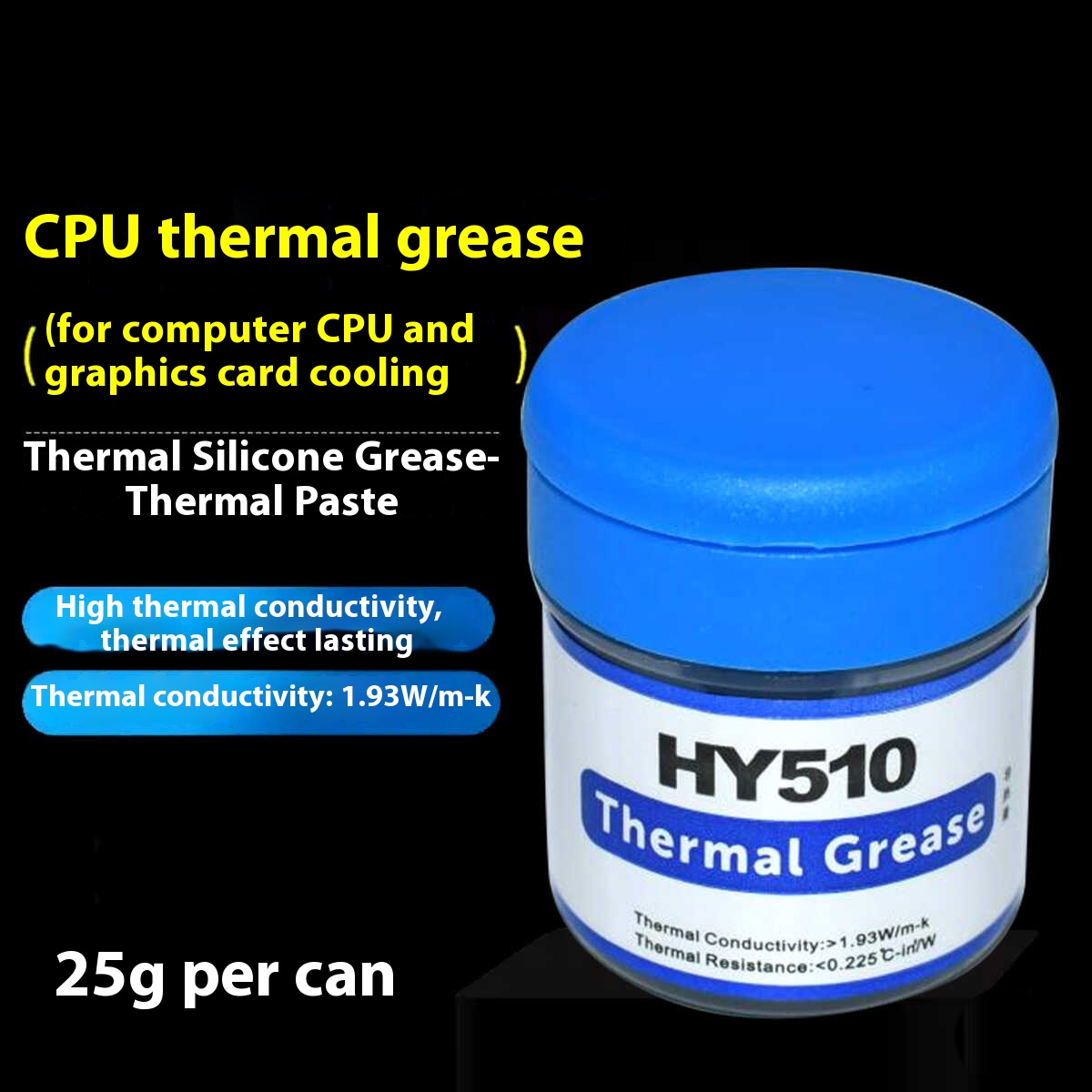 HY510 Desktop Computer CPU The - đánh giá và giá Thermal Paste