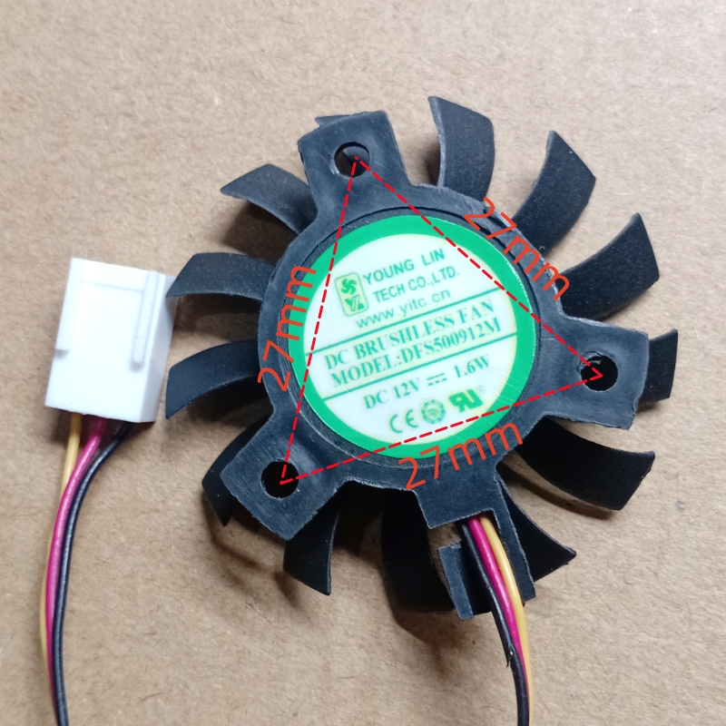 1PC New for DFS500912L DFS5009 - đánh giá và giá Cpu Fan