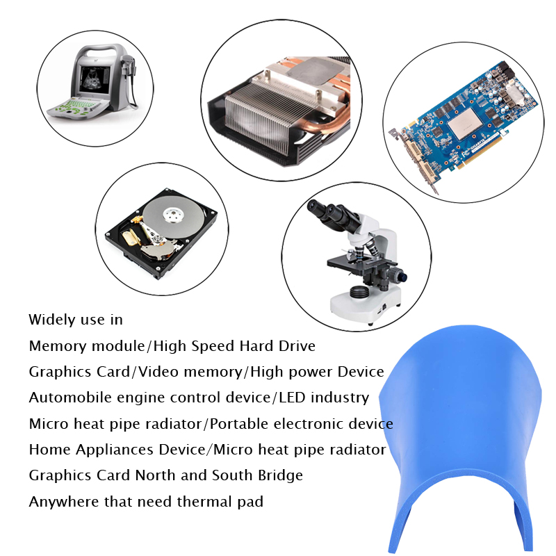2 Cái 100X100Mm Nhiệt Pad 0.5M - đánh giá và giá Cpu Cooler